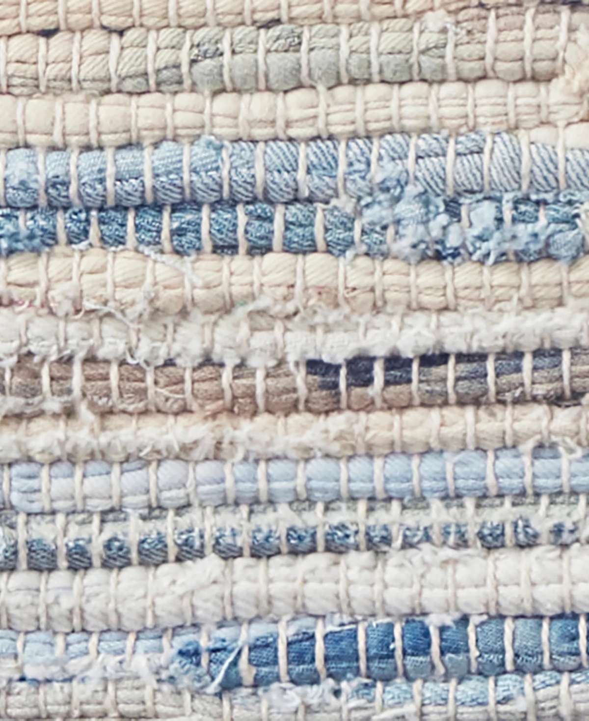 Dash And Albert Rugs By Annie Selke Denim Rag Rda340 3'x5' Area Rug In Blue
