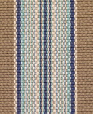 Blue Heron Stripe RP41 4'x6' Area Rug