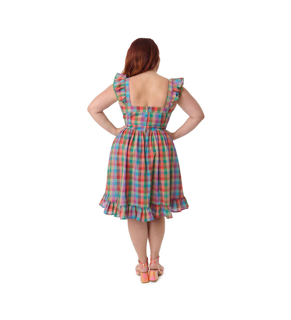 Smak Parlour Plus Corset Lace Flare Dress