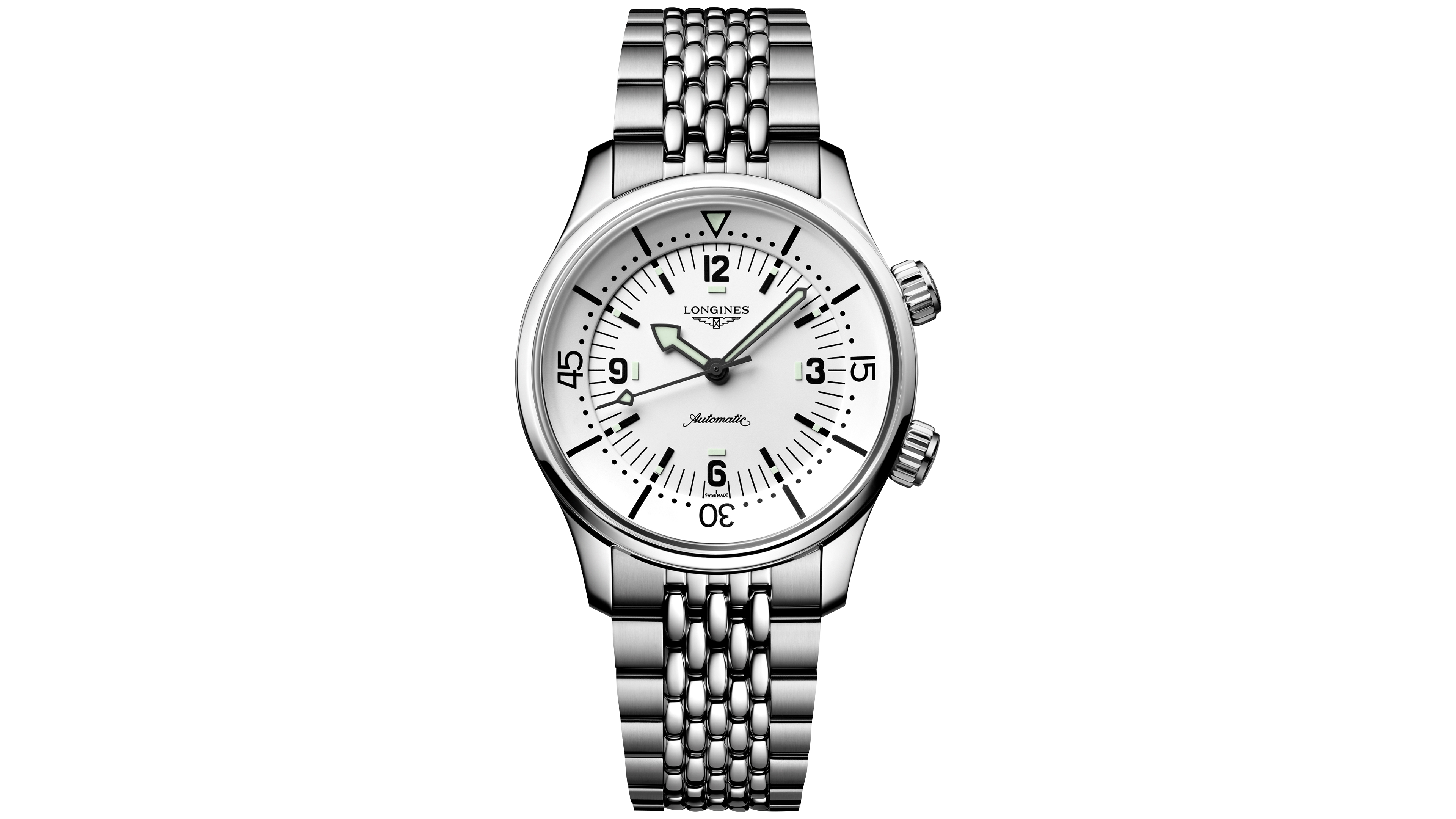 Longines Men's Legend Diver Automatic Stainless Steel Watch 39mm