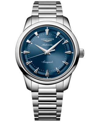 Men's Conquest Heritage Automatic Stainless Steel Watch 40mm