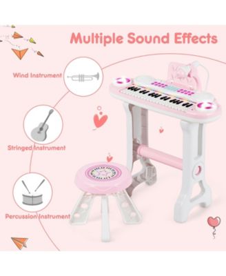 37-key Kids Electronic Piano Keyboard Playset