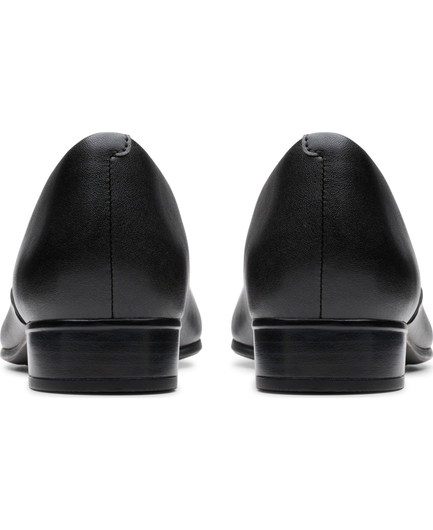 Женские балетки Clarks Juliet Rise без застёжки, цвет: Чёрный кожаный — фото 3