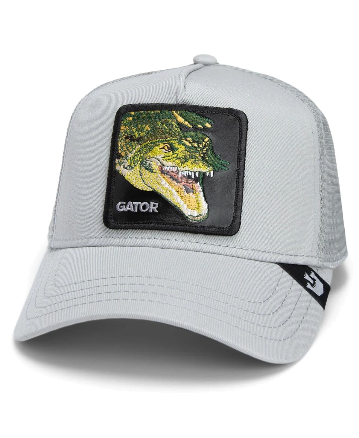 Goorin Bros Men's Gray Swamp Monster Adjustable Trucker Hat - Gray