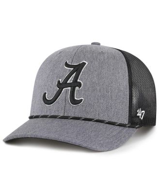 '47 Brand - Men's&nbsp;Gray Alabama Crimson Tide Carbon Rope Adjustable Hat