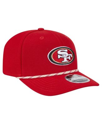 Men's Scarlet San Francisco 49ers Gameday Multi Rope 9SEVENTY Stretch-Snap Hat