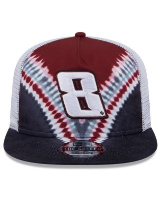 Men's Black Kyle Busch Golfer Tie-Dye Snapback Hat