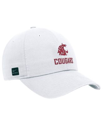Nike - Men's White Washington State Cougars 2025 On-Field Club Adjustable Hat