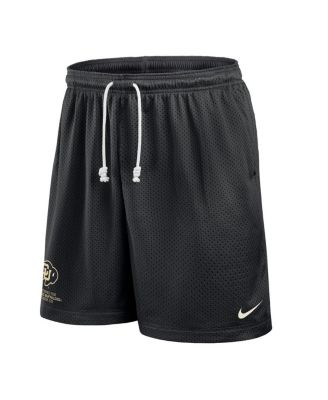 Men's Black/Gray Colorado Buffaloes 2025 Sideline Reversible Performance Shorts