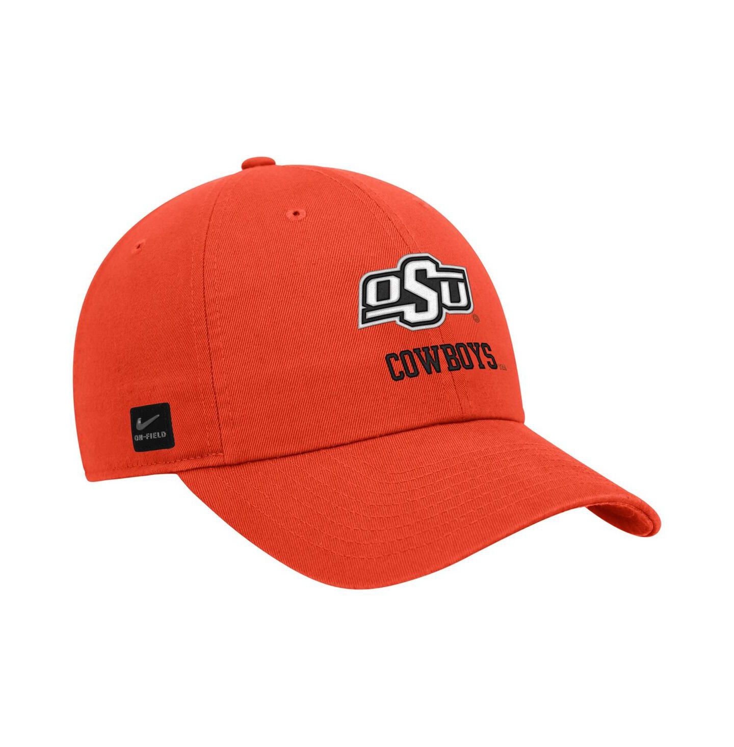 Мужская кепка Nike Orange Oklahoma State Cowboys 2025 On-Field Club Adjustable Hat — фото 1