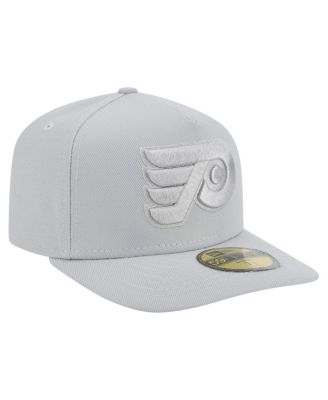Men's Gray Philadelphia Flyers Color Pack A-Frame 59FIFTY Fitted Hat