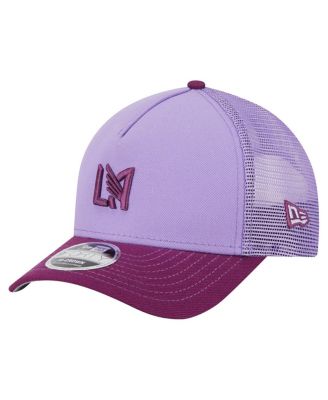 Men's Purple LAFC Color Pack 9FORTY A-Frame Adjustable Trucker Hat