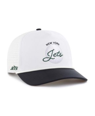 '47 Brand - Men's White/Black New York Jets Gimmie Golf Hitch Rope Adjustable Hat