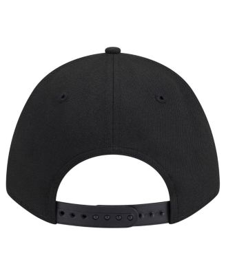 Men's Black Cincinnati Bengals Team Collection 9FORTY M-Crown A-Frame Adjustable Hat