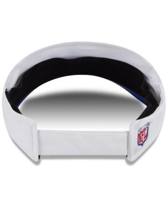 Men's White/Royal Buffalo Bills 2025 NFL Training Camp Adjustable Visor Hat