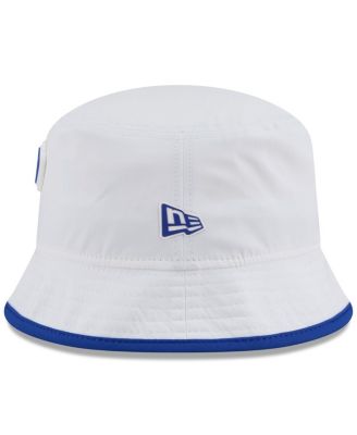 Men's White Buffalo Bills 2025 NFL Training Camp Stretch Bucket Hat