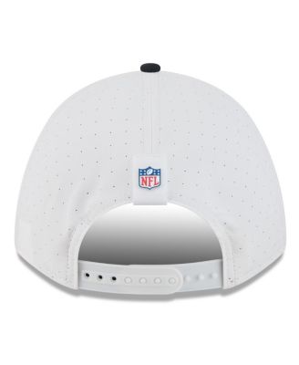 Men's White/Navy Houston Texans 2025 NFL Training Camp A-Frame 9FORTY Adjustable Hat