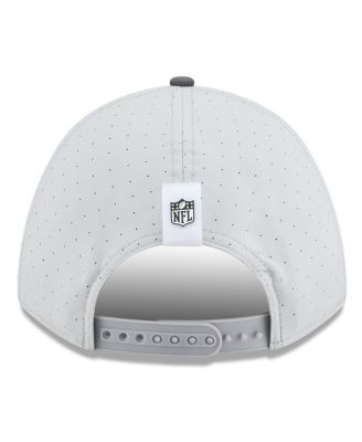 Men's Gray/Graphite Jacksonville Jaguars 2025 NFL Training Camp A-Frame 9FORTY Adjustable Hat