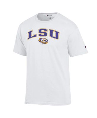 Men's&nbsp;White LSU Tigers Arch Over Logo T-Shirt