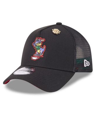 Men's Black Colorado Rockies 2025 Big League Chew A-Frame 9FORTY Adjustable Trucker Hat