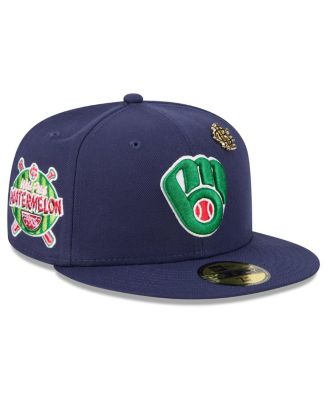 New Era - Men's Navy Milwaukee Brewers 2025 Big League Chew 59FIFTY Fitted Hat