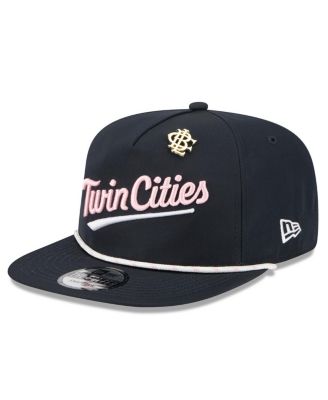 New Era - Men's Navy Minnesota Twins 2025 Big League Chew Golfer Snapback Hat