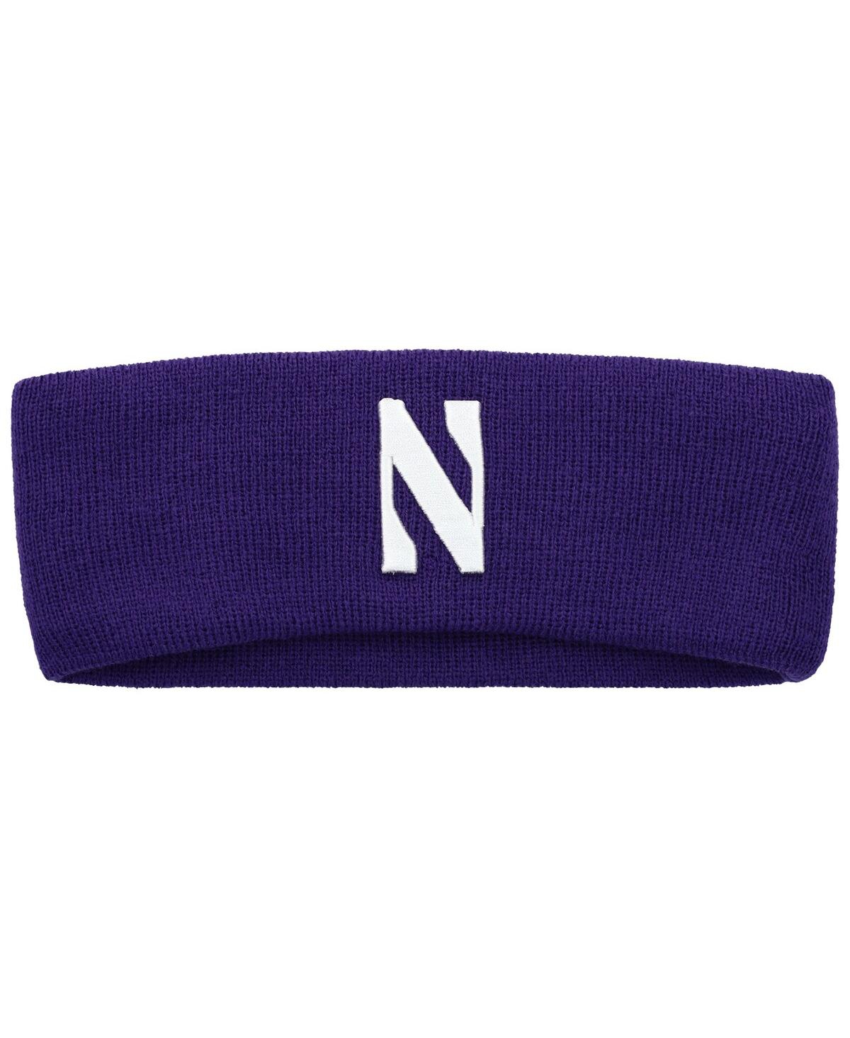 Men's Purple Northwestern Wildcats Team Logo Knit Headband - Purple