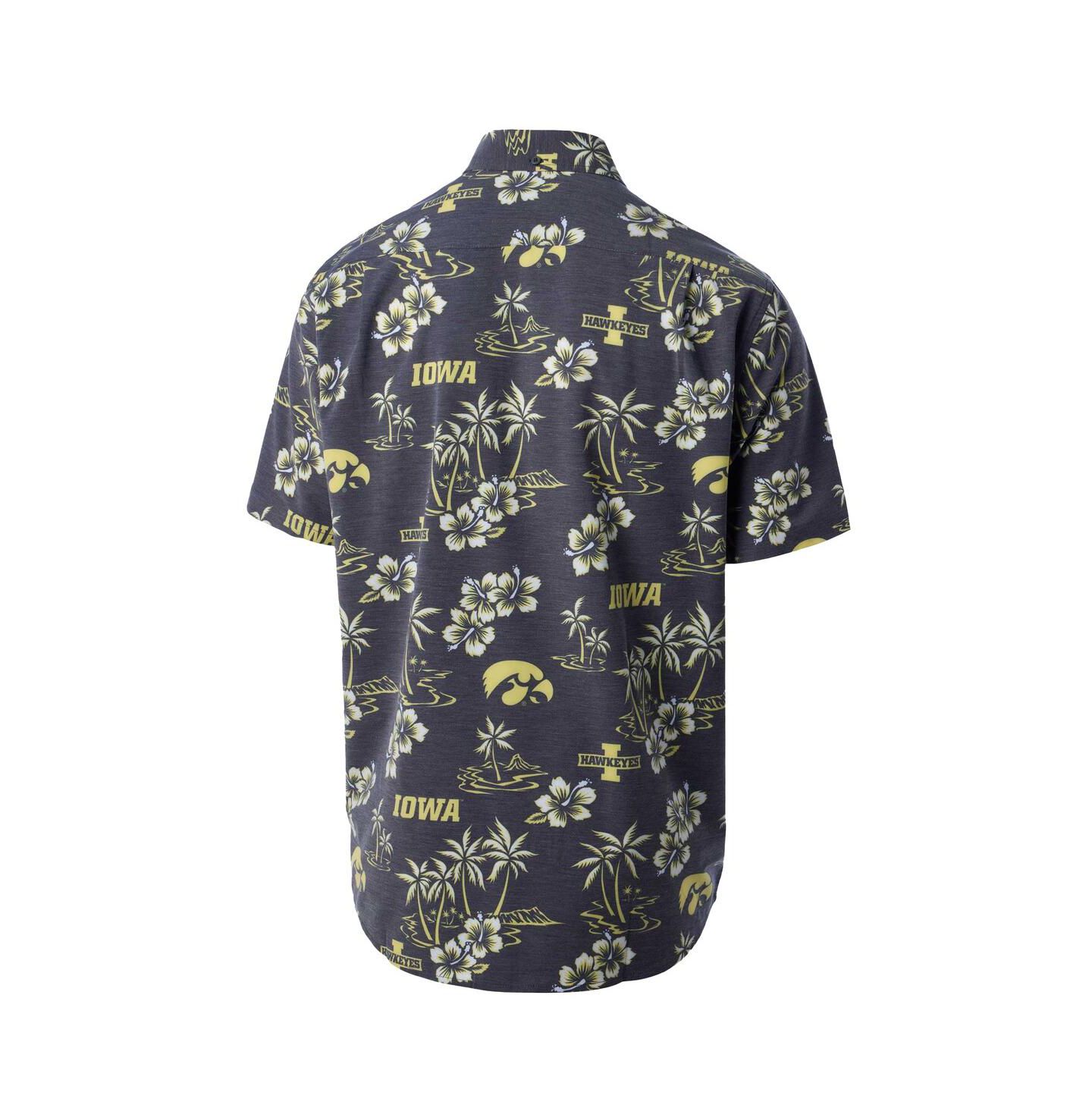 Мужская рубашка Reyn Spooner Black Iowa Hawkeyes Classic Button-Up — фото 3
