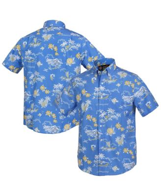 Reyn Spooner - Men's Powder Blue Los Angeles Chargers Throwback Kekai Performance Button-Down Shirt