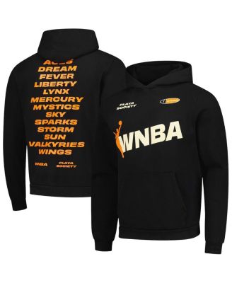 Playa Society - Men's and Women's Black WNBA Team Pullover Hoodie