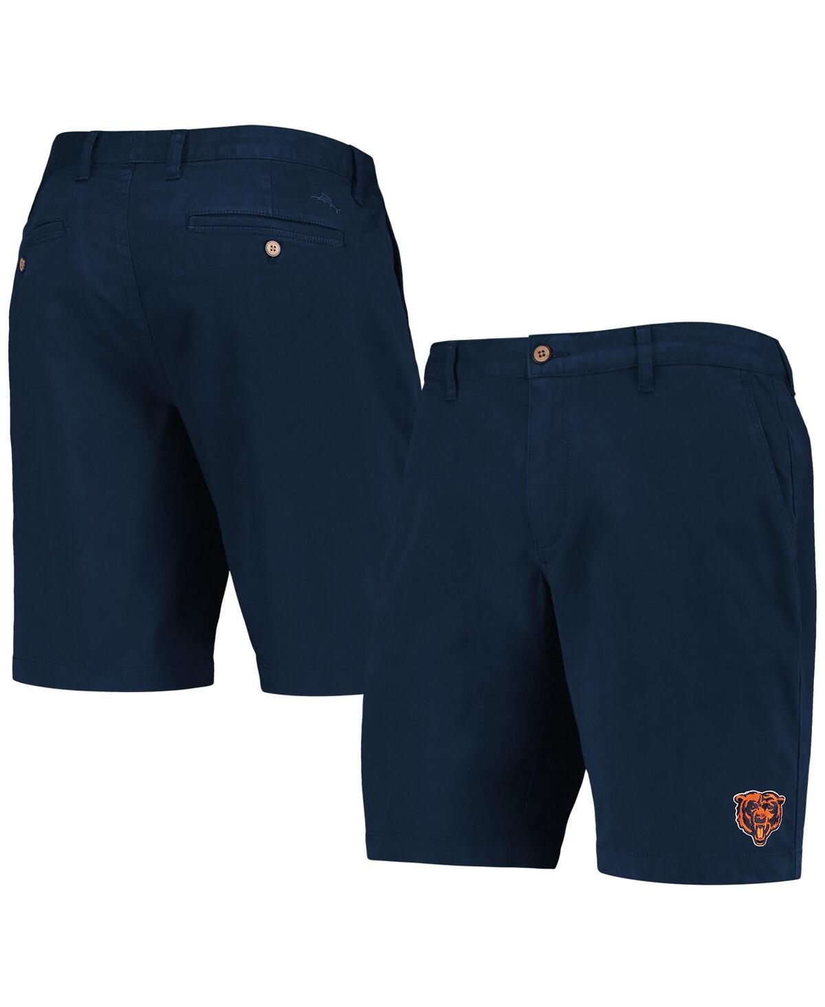 Men's Navy Chicago Bears Boracay Tri-Blend Shorts - Navy
