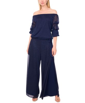 Women's Mesh Off-The-Shoulder Top