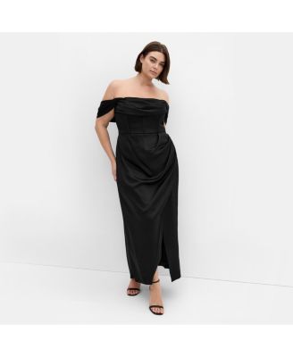 Black Plus Size Maxi Dresses | Macy's
