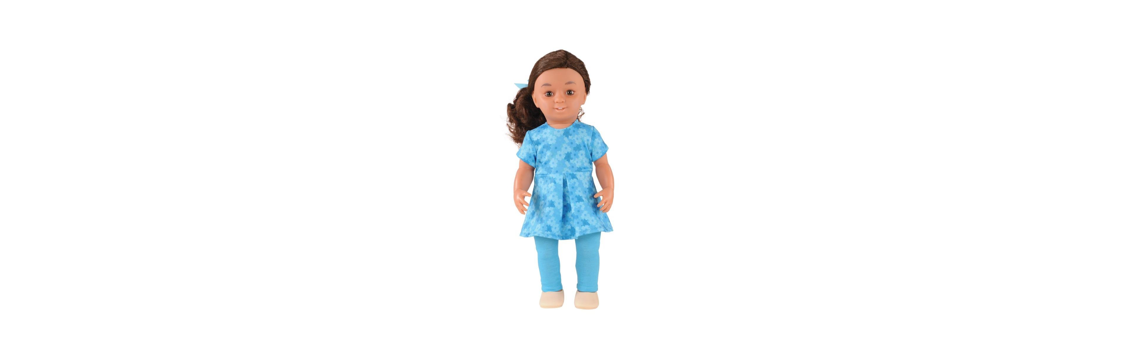 Kaplan Early Learning 16" Multiethnic Doll - Hispanic Girl