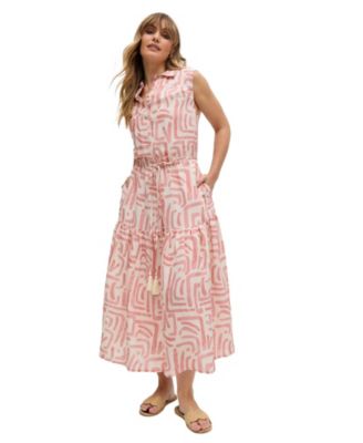 Women's Holly Tiered Warhol Print Maxi Dress