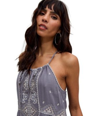 Women's Jen Tiered All Over Embroidered Mini Dress