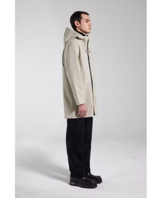 Men's Stockholm Lightweight Zip Matte Raincoat