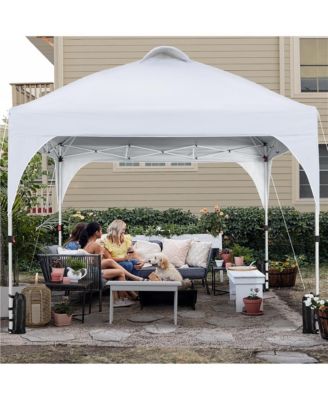 Taheetech Portable 10x10 FT Pop Up Canopy Tent UPF 50