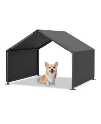 Dog Shade Shelter Portable Pet Tent Gray