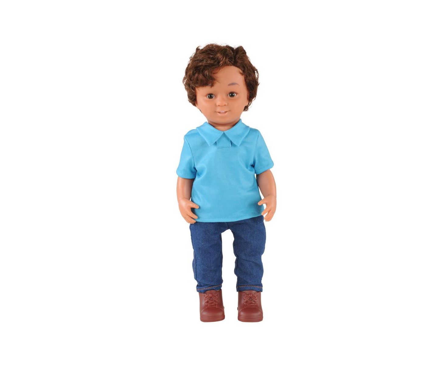 Детская кукла Kaplan Early Learning 16" Hispanic Boy Poseable Baby Doll with Removable Outfit, Ages 3+, цвет: Assorted Pre-Pack — фото 1