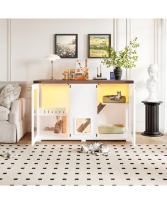 Large Cat Litter Box Enclosure