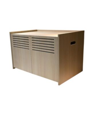 Modern Wooden Cat House/Litter Box Enclosure