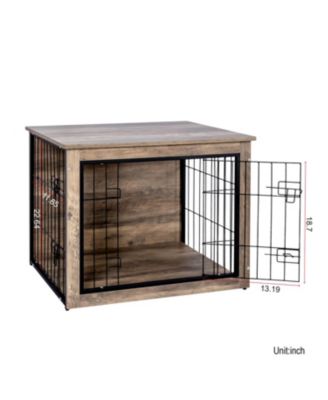 Medium Wooden Dog Crate Furniture
