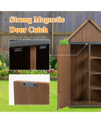 Outdoor Storage Cabinet - Brown