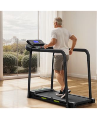 Walking Pad Treadmill for Seniors Foldable Safe Design Large LED