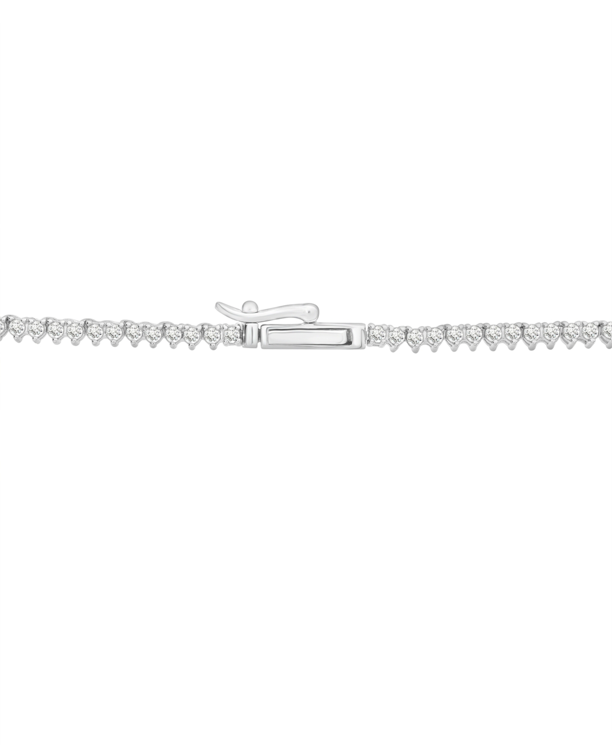 Wrapped In Love Diamond Graduated 17" Collar Necklace (5 Ct. T.w.) In 14k White Gold, Exclusively At Macy's In Gold