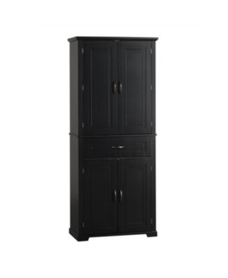 Bathroom Storage Cabinet with Doors & Drawer