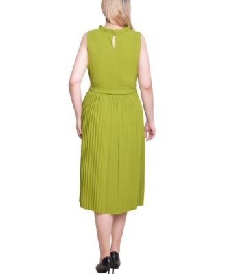 Women's Sleeveless Pleated Skirt Dress