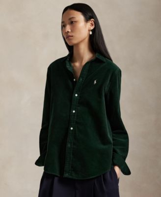 Polo Ralph Lauren - Women's Classic-Fit Cotton Corduroy Shirt