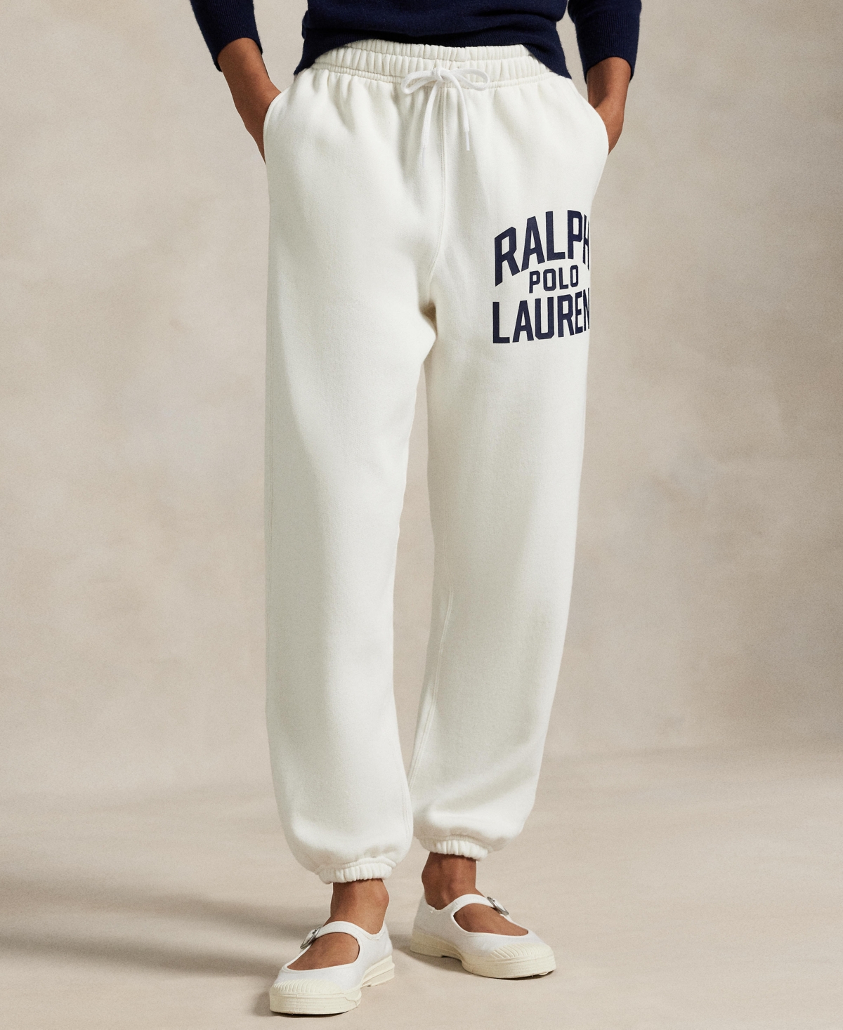 Polo Ralph Lauren Women's Logo Fleece Drawstring Sweatpant